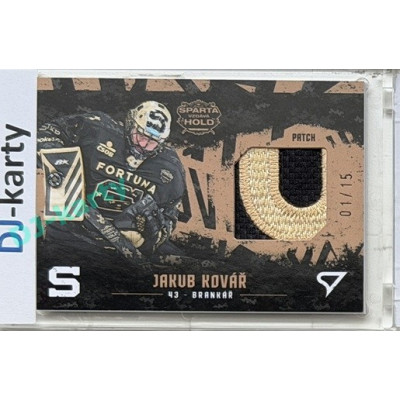 2026 Sportzoo Sparta vzdává hold #P-KO Jakub Kovář Patch 01/15