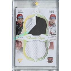 2025/26 Sportzoo ELH 2. serie #UOF-JP Aleš Jergl / Jakub Pour Ultimate Origin Fusion Edition 17/20