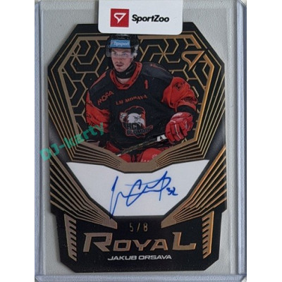 2025/26 Sportzoo ELH 2. serie #RR-JO Jakub Orsava Royal Reward 5/8