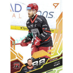 2025/26 Sportzoo ELH 2. serie #284 Denis Kusý Amber Gold 07/10