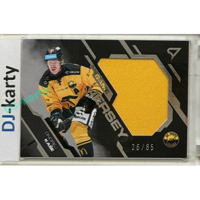2025/26 Sportzoo ELH 2. serie #GJ-OK Ondřej Kaše Game Jersey 26/85