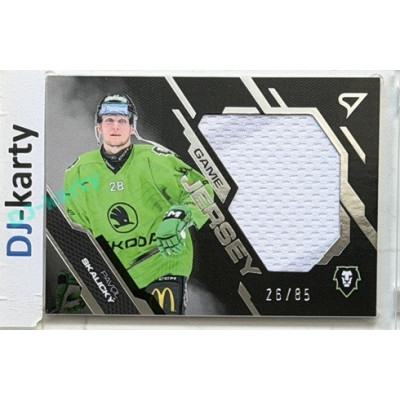 2025/26 Sportzoo ELH 2. serie #GJ-PS Pavol Skalický Game Jersey 26/85