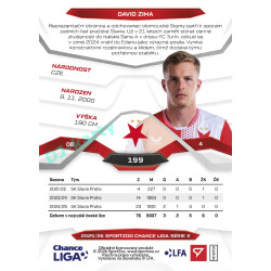 2025/26 Sportzoo Chance Liga 2. série #199 DAVID ZIMA
