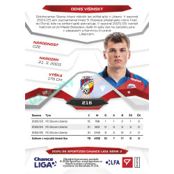 2025/26 Sportzoo Chance Liga 2. série #216 DENIS VIŠINSKÝ