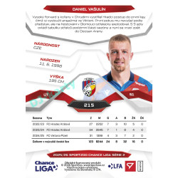 2025/26 Sportzoo Chance Liga 2. série #215 DANIEL VAŠULÍN
