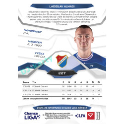2025/26 Sportzoo Chance Liga 2. série #227 LADISLAV ALMÁSI