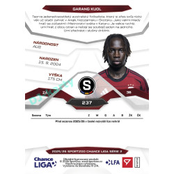 2025/26 Sportzoo Chance Liga 2. série #237 GARANG KUOL