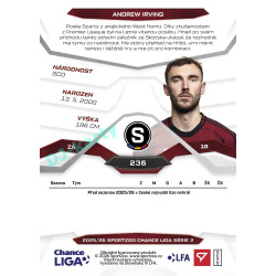2025/26 Sportzoo Chance Liga 2. série #236 ANDREW IRVING