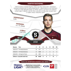 2025/26 Sportzoo Chance Liga 2. série #232 MARTIN SUCHOMEL