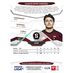 2025/26 Sportzoo Chance Liga 2. série #235 MAGNUS KOFOD ANDERSEN
