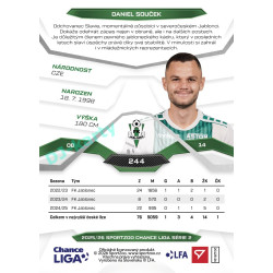 2025/26 Sportzoo Chance Liga 2. série #244 DANIEL SOUČEK