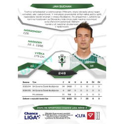 2025/26 Sportzoo Chance Liga 2. série #248 JAN SUCHAN