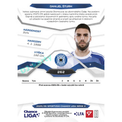 2025/26 Sportzoo Chance Liga 2. série #262 DANIJEL ŠTURM