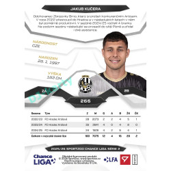 2025/26 Sportzoo Chance Liga 2. série #266 JAKUB KUČERA