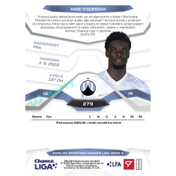 2025/26 Sportzoo Chance Liga 2. série #279 ANGE N'GUESSAN