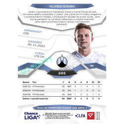 2025/26 Sportzoo Chance Liga 2. série #285 VOJTĚCH SYCHRA