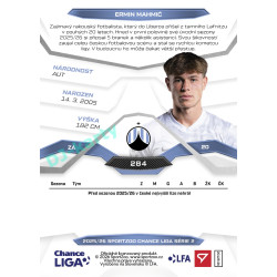 2025/26 Sportzoo Chance Liga 2. série #284 ERMIN MAHMIĆ