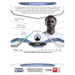 2025/26 Sportzoo Chance Liga 2. série #275 AUGUSTIN DRAKPE