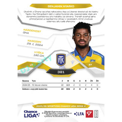 2025/26 Sportzoo Chance Liga 2. série #301 BENJAMIN NYARKO