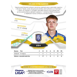 2025/26 Sportzoo Chance Liga 2. série #294 NOJUS VYTIS AUDINIS