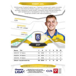 2025/26 Sportzoo Chance Liga 2. série #297 ROBERT JUKL