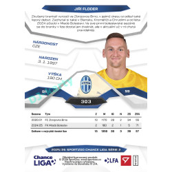 2025/26 Sportzoo Chance Liga 2. série #303 JIŘÍ FLODER