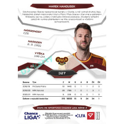 2025/26 Sportzoo Chance Liga 2. série #327 MAREK HANOUSEK