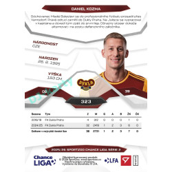 2025/26 Sportzoo Chance Liga 2. série #323 DANIEL KOZMA