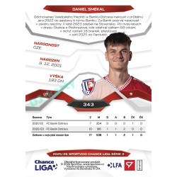 2025/26 Sportzoo Chance Liga 2. série #343 DANIEL SMÉKAL