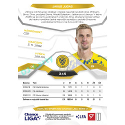 2025/26 Sportzoo Chance Liga 2. série #345 JAKUB JUGAS