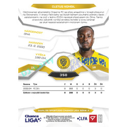 2025/26 Sportzoo Chance Liga 2. série #350 CLETUS NOMBIL