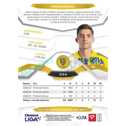 2025/26 Sportzoo Chance Liga 2. série #344 MICHAL FUKALA