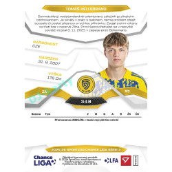 2025/26 Sportzoo Chance Liga 2. série #348 TOMÁŠ HELLEBRAND