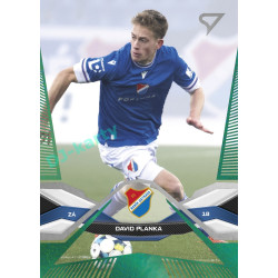 2025/26 Sportzoo Chance Liga 2. série #225 DAVID PLANKA Green