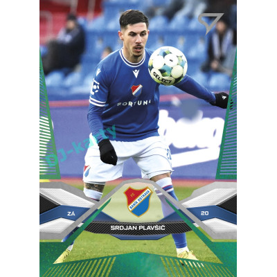 2025/26 Sportzoo Chance Liga 2. série #226 SRDJAN PLAVŠIČ Green