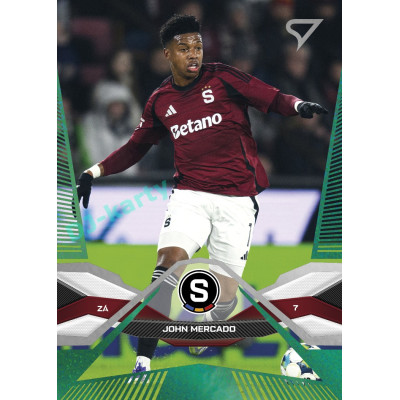 2025/26 Sportzoo Chance Liga 2. série #239 JOHN MERCADO Green
