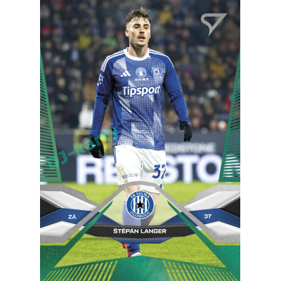 2025/26 Sportzoo Chance Liga 2. série #257 ŠTĚPÁN LANGER Green