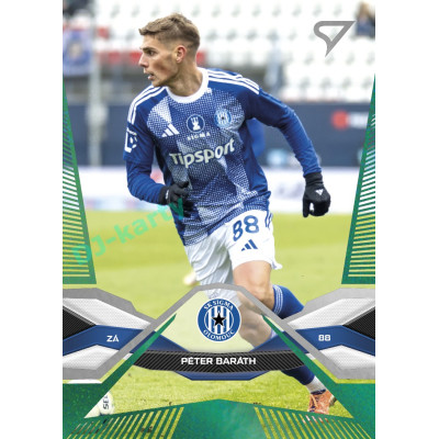 2025/26 Sportzoo Chance Liga 2. série #256 PÉTER BARÁTH Green