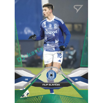 2025/26 Sportzoo Chance Liga 2. série #254 FILIP SLAVÍČEK Green