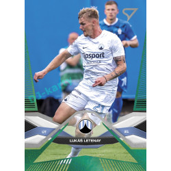 2025/26 Sportzoo Chance Liga 2. série #287 LUKÁŠ LETENAY Green