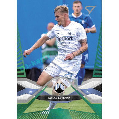 2025/26 Sportzoo Chance Liga 2. série #287 LUKÁŠ LETENAY Green