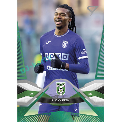 2025/26 Sportzoo Chance Liga 2. série #293 LUCKY EZEH Green