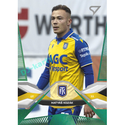 2025/26 Sportzoo Chance Liga 2. série #300 MATYÁŠ KOZÁK Green