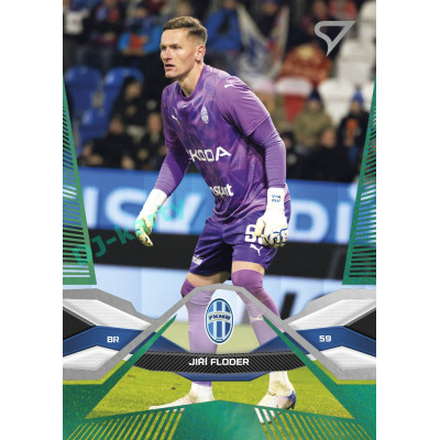 2025/26 Sportzoo Chance Liga 2. série #303 JIŘÍ FLODER Green