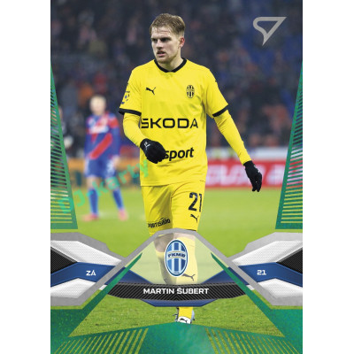 2025/26 Sportzoo Chance Liga 2. série #309 MARTIN ŠUBERT Green