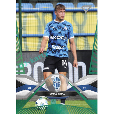 2025/26 Sportzoo Chance Liga 2. série #305 TOMÁŠ KRÁL Green