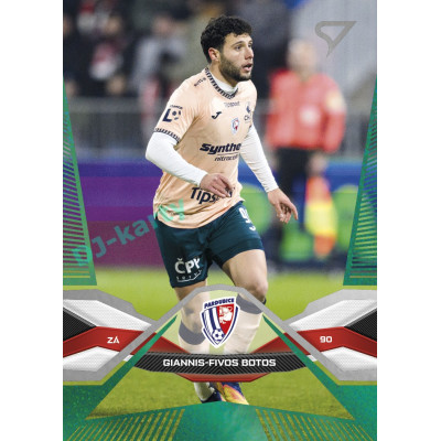 2025/26 Sportzoo Chance Liga 2. série #338 GIANNIS-FIVOS BOTOS Green