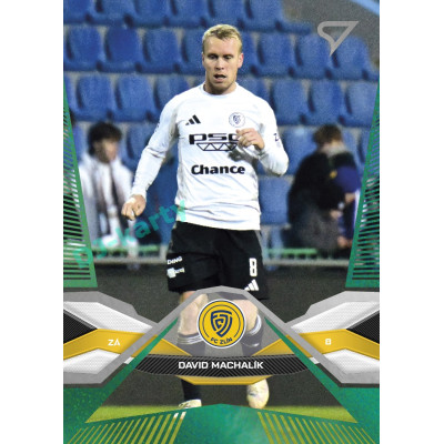 2025/26 Sportzoo Chance Liga 2. série #349 DAVID MACHALÍK Green