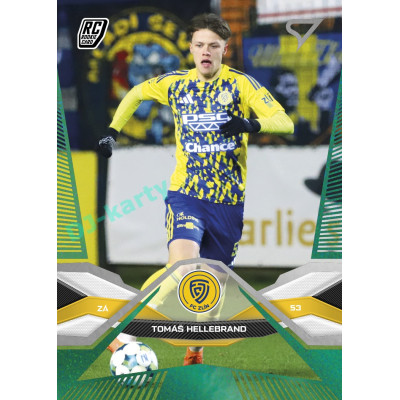 2025/26 Sportzoo Chance Liga 2. série #348 TOMÁŠ HELLEBRAND Green