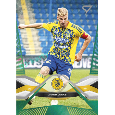 2025/26 Sportzoo Chance Liga 2. série #345 JAKUB JUGAS Green